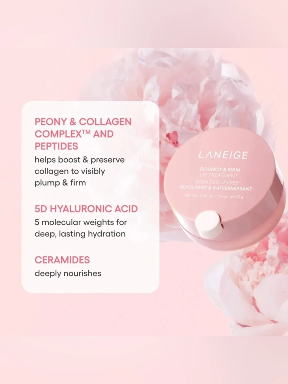 Laneige Bouncy & Firm Lip Treatment